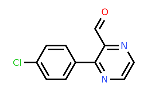 CAS 1404373-80-3 | 3-(4-chlorophenyl)pyrazine-2-carbaldehyde