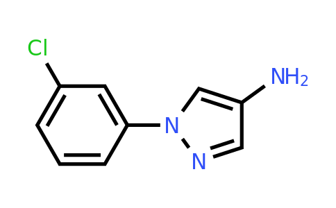 CAS 14044-27-0 | 1-(3-Chlorophenyl)-1H-pyrazol-4-amine