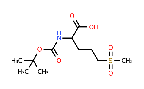 CAS 1404705-93-6 | 2-{[(tert-butoxy)carbonyl]amino}-5-methanesulfonylpentanoic acid