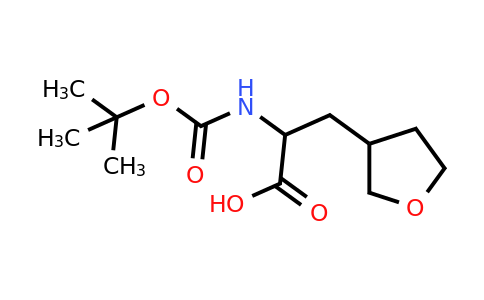 CAS 1404754-54-6 | 2-{[(tert-butoxy)carbonyl]amino}-3-(oxolan-3-yl)propanoic acid