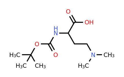 CAS 1404828-76-7 | 2-{[(tert-butoxy)carbonyl]amino}-4-(dimethylamino)butanoic acid