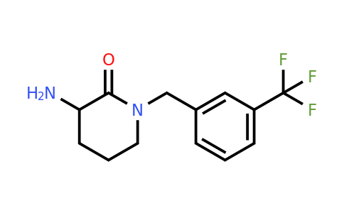 CAS 1404945-84-1 | 3-amino-1-{[3-(trifluoromethyl)phenyl]methyl}piperidin-2-one