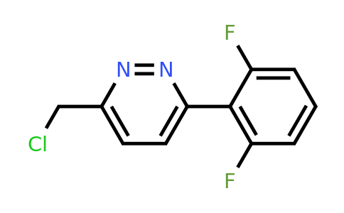 CAS 1405127-63-0 | 3-(chloromethyl)-6-(2,6-difluorophenyl)pyridazine