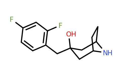 CAS 1405208-02-7 | 3-[(2,4-difluorophenyl)methyl]-8-azabicyclo[3.2.1]octan-3-ol