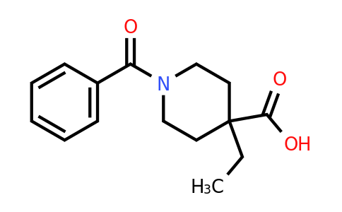 CAS 1405627-45-3 | 1-benzoyl-4-ethylpiperidine-4-carboxylic acid