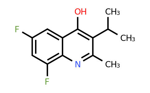 CAS 1405739-12-9 | 6,8-Difluoro-3-isopropyl-2-methylquinolin-4-ol