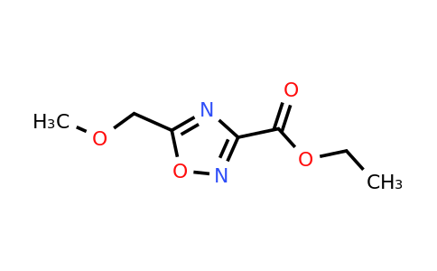 CAS 1405812-16-9 | ethyl 5-(methoxymethyl)-1,2,4-oxadiazole-3-carboxylate
