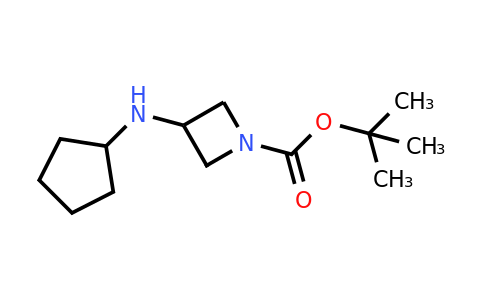 CAS 1406057-47-3 | tert-Butyl 3-(cyclopentylamino)azetidine-1-carboxylate
