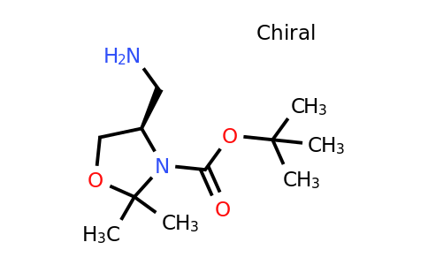 CAS 140645-64-3 | (R)-tert-Butyl 4-(aminomethyl)-2,2-dimethyloxazolidine-3-carboxylate