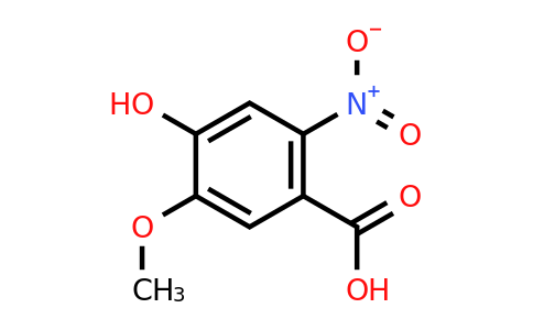 CAS 140647-01-4 | 4-Hydroxy-5-methoxy-2-nitro-benzoic acid
