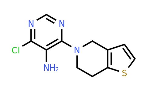 CAS 1406797-03-2 | 4-Chloro-6-(6,7-dihydrothieno[3,2-c]pyridin-5(4H)-yl)pyrimidin-5-amine