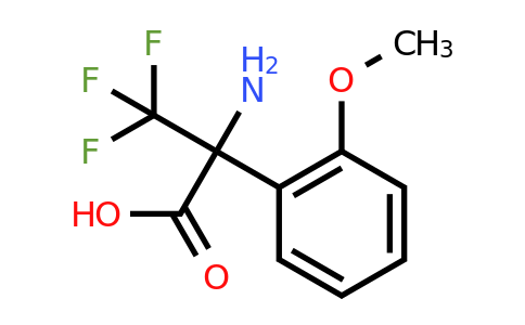 CAS 1406834-27-2 | 2-amino-3,3,3-trifluoro-2-(2-methoxyphenyl)propanoic acid