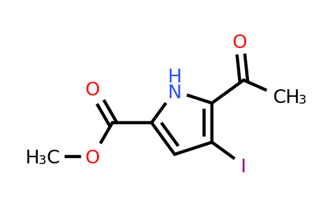 CAS 1407516-41-9 | Methyl 5-acetyl-4-iodo-1H-pyrrole-2-carboxylate