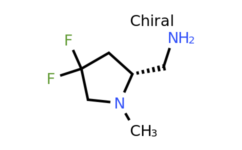 CAS 1407997-79-8 | [(2R)-4,4-difluoro-1-methylpyrrolidin-2-yl]methanamine