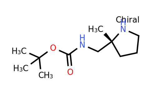 CAS 1408002-82-3 | tert-butyl N-{[(2R)-2-methylpyrrolidin-2-yl]methyl}carbamate