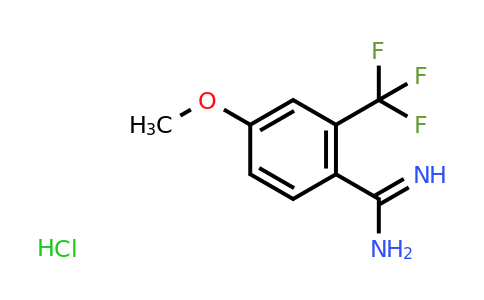 CAS 1408058-12-7 | 4-Methoxy-2-trifluoromethyl-benzamidine hydrochloride