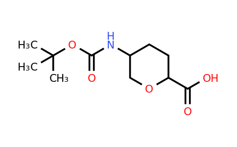 CAS 1408074-42-9 | 5-{[(tert-butoxy)carbonyl]amino}oxane-2-carboxylic acid