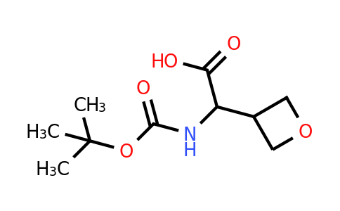 CAS 1408074-43-0 | 2-{[(tert-butoxy)carbonyl]amino}-2-(oxetan-3-yl)acetic acid