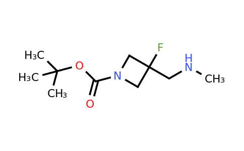 CAS 1408074-60-1 | tert-butyl 3-fluoro-3-[(methylamino)methyl]azetidine-1-carboxylate