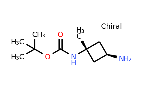 CAS 1408074-61-2 | trans-(3-amino-1-methyl-cyclobutyl)carbamic acid tert-butyl este