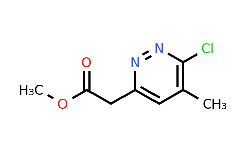 CAS 1408074-63-4 | methyl 2-(6-chloro-5-methylpyridazin-3-yl)acetate