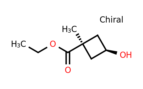 CAS 1408074-72-5 | ethyl rel-(1s,3r)-3-hydroxy-1-methylcyclobutane-1-carboxylate
