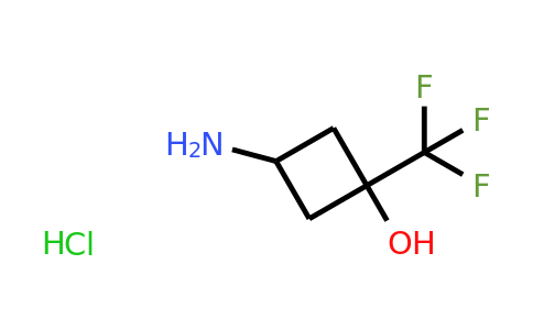 CAS 1408075-12-6 | 3-amino-1-(trifluoromethyl)cyclobutan-1-ol hydrochloride