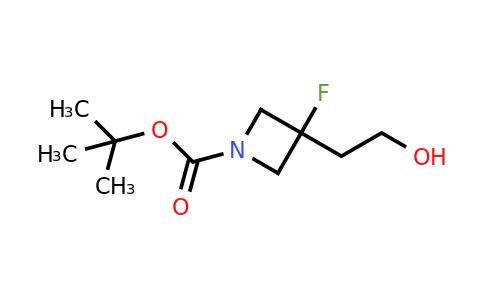 CAS 1408075-27-3 | tert-butyl 3-fluoro-3-(2-hydroxyethyl)azetidine-1-carboxylate
