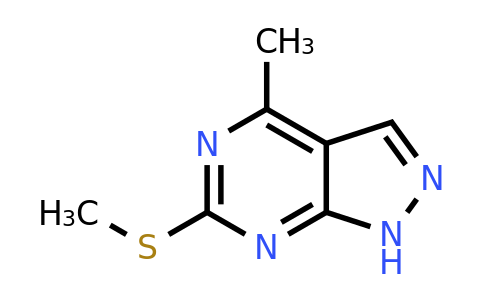 CAS 1408075-41-1 | 4-methyl-6-(methylsulfanyl)-1H-pyrazolo[3,4-d]pyrimidine