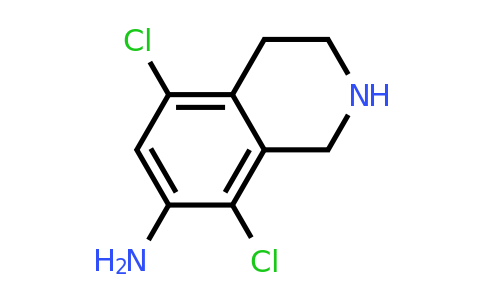 CAS 1408075-55-7 | 5,8-dichloro-1,2,3,4-tetrahydroisoquinolin-7-amine
