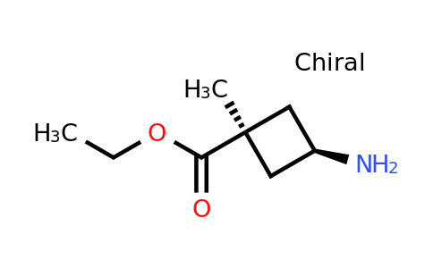 CAS 1408075-83-1 | ethyl cis-3-amino-1-methylcyclobutanecarboxylate