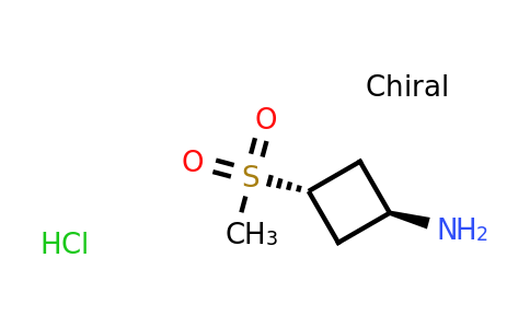 CAS 1408075-97-7 | trans-3-methylsulfonylcyclobutylamine hydrochloride