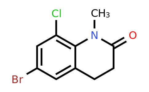 CAS 1408076-10-7 | 6-bromo-8-chloro-1-methyl-1,2,3,4-tetrahydroquinolin-2-one