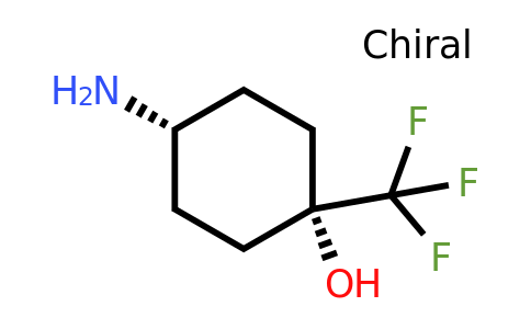 CAS 1408076-30-1 | cis-4-amino-1-(trifluoromethyl)cyclohexanol