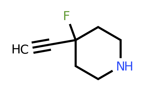 CAS 1408300-13-9 | 4-ethynyl-4-fluoropiperidine