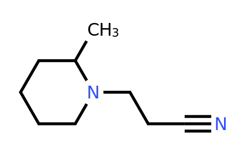 CAS 140837-33-8 | 3-(2-Methylpiperidin-1-yl)propanenitrile