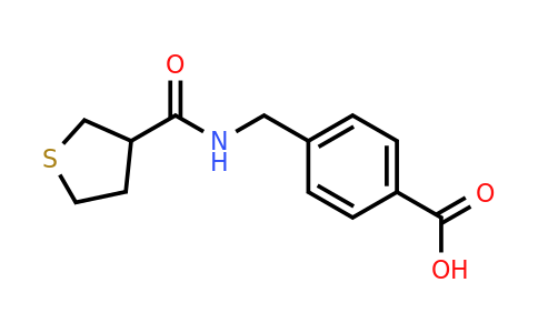 CAS 1408697-82-4 | 4-((Tetrahydrothiophene-3-carboxamido)methyl)benzoic acid