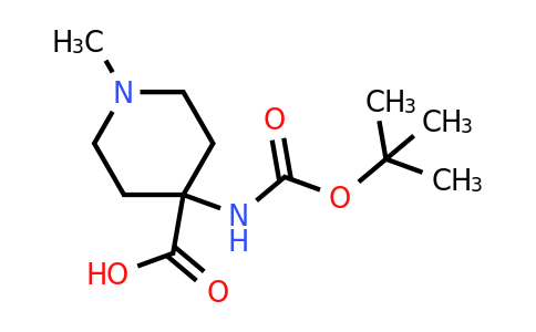 CAS 1409782-99-5 | 1-Methyl-4-(Boc-amino)-4-piperidinecarboxylic acid