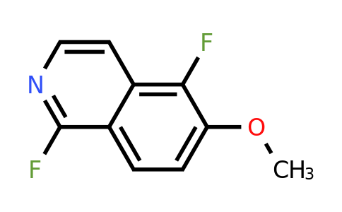 CAS 1409950-68-0 | 1,5-difluoro-6-methoxyisoquinoline