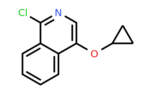 CAS 1409964-36-8 | 1-chloro-4-cyclopropoxyisoquinoline