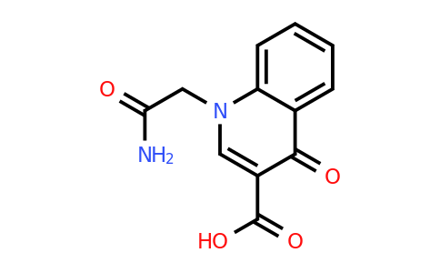 CAS 1410089-07-4 | 1-(carbamoylmethyl)-4-oxo-1,4-dihydroquinoline-3-carboxylic acid