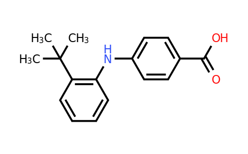 CAS 1410319-79-7 | 4-[(2-tert-Butylphenyl)amino]benzoic acid