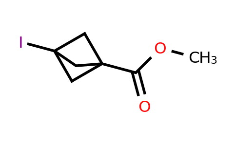 CAS 141046-59-5 | Bicyclo[1.1.1]​pentane-​1-​carboxylic acid, 3-​iodo-​, methyl ester