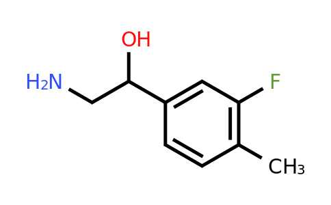 CAS 1410469-92-9 | 2-amino-1-(3-fluoro-4-methylphenyl)ethan-1-ol