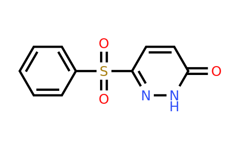 CAS 141060-78-8 | 6-(Benzenesulfonyl)-2,3-dihydropyridazin-3-one