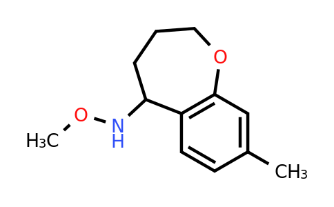 CAS 1410793-28-0 | N-methoxy-8-methyl-2,3,4,5-tetrahydro-1-benzoxepin-5-amine