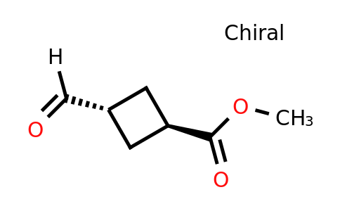 CAS 1410810-14-8 | rel-methyl (1r,3r)-3-formylcyclobutane-1-carboxylate
