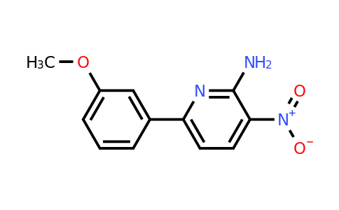 CAS 1410821-10-1 | 6-(3-Methoxyphenyl)-3-nitropyridin-2-amine