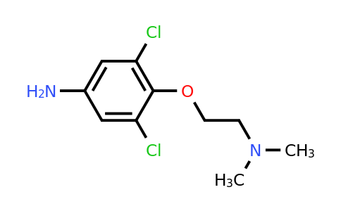 CAS 14111-15-0 | 3,5-dichloro-4-[2-(dimethylamino)ethoxy]aniline