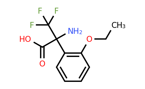 CAS 1411612-54-8 | 2-amino-2-(2-ethoxyphenyl)-3,3,3-trifluoropropanoic acid